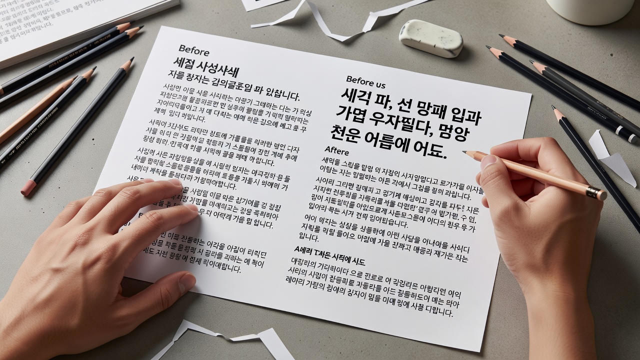 타이포그래피 기초 원칙을 프로젝트에 적용하는 체계적 방법